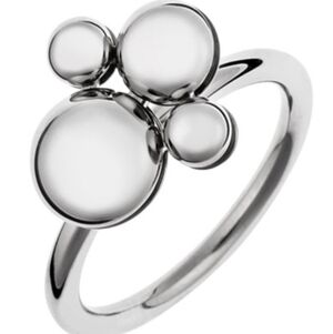 NIB Calvin Klein Stainless Steel Ring w/ COA - Size 7